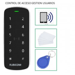 Control de Acceso Bluetooth con teclado y tarjetas .
